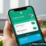 Home 22 공유경제 플랫폼의 사용자 확보 전략 - A clean and intuitive Vietnamese user interface design for a mobile sharing platform, featuring a ha...